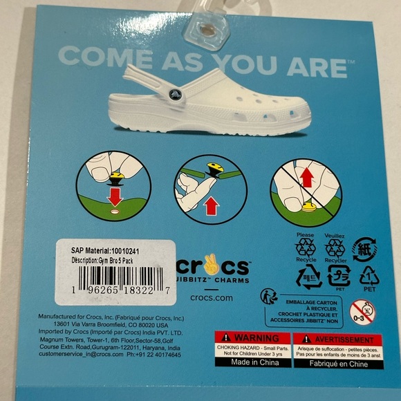NEW


PICTURES ARE THE ACTUAL PRODUCT


AUTHENTIC CROCS USA STORE PRODUCT - Picture 4 of 4